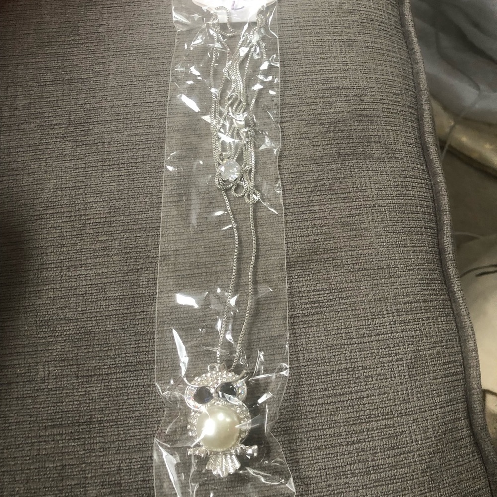NWT owl pendant necklace